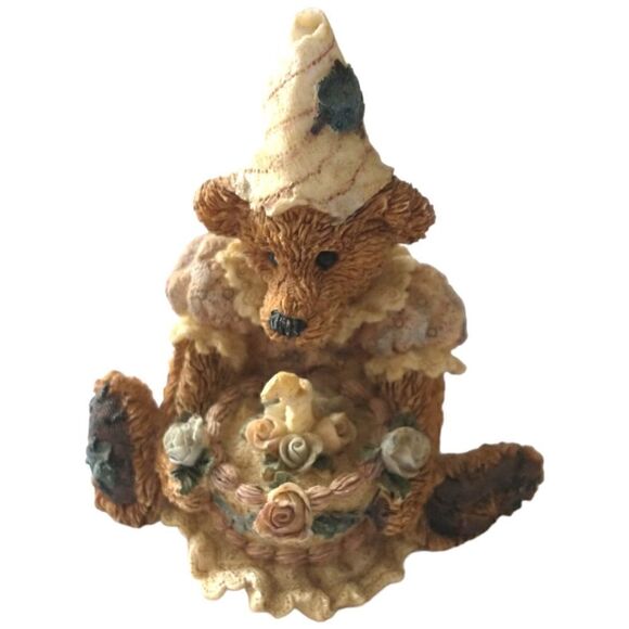 Baileys Birthday Figure Boyds Bears Friends Bearstone Collection 2014 Vtg 1993. - Picture 4 of 11